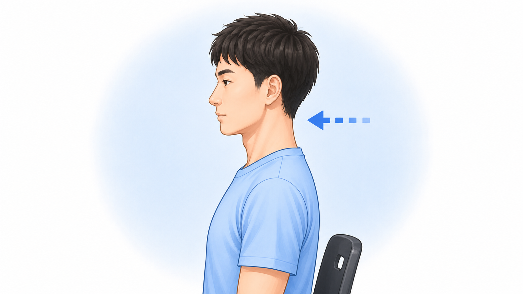 あご引きストレッチ